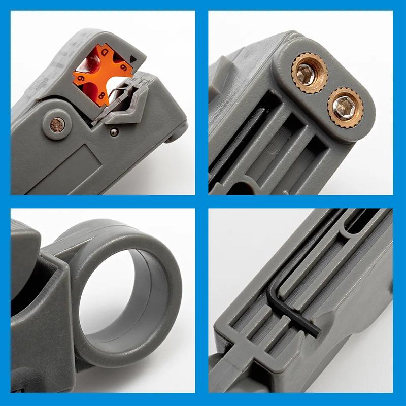 Stripping Pliers Decrustation Wire Cable Tools Stripper Stainless Steel Hexagon Wrench Accessorie Insulated Electrical Straight