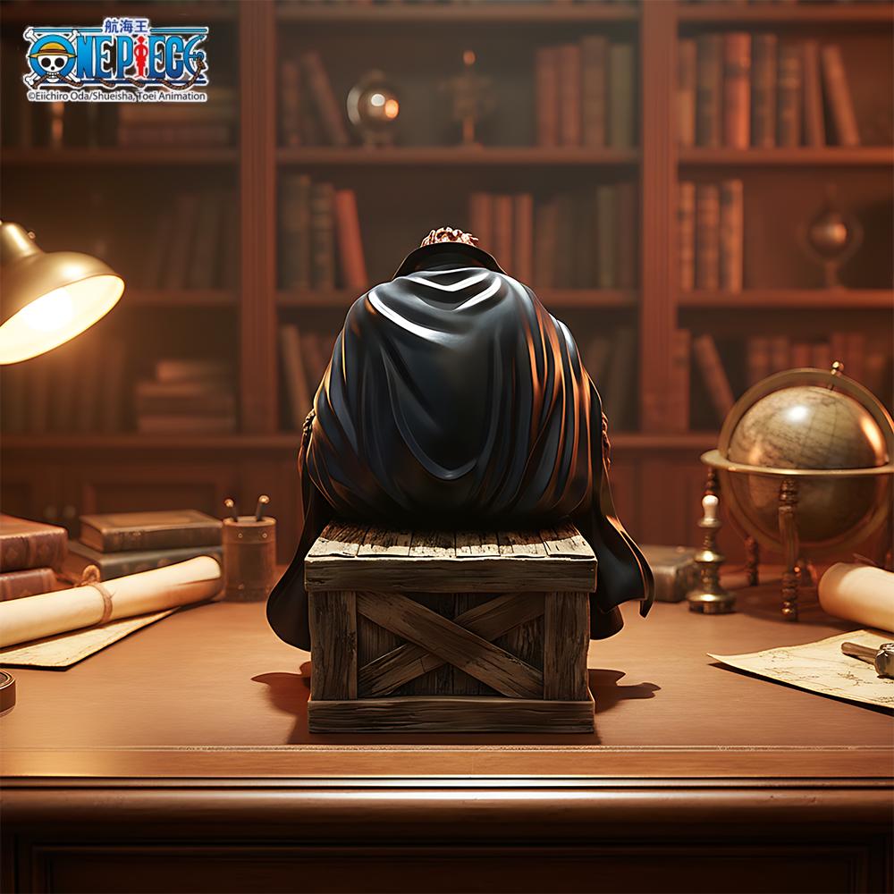 1 Stück Offizielle One Piece Shanks Figur, Einer der Vier Kaiser — Sammlerstück Schreibtischdekoration, Ideales Geschenk für Feiertage & Geburtstag.
