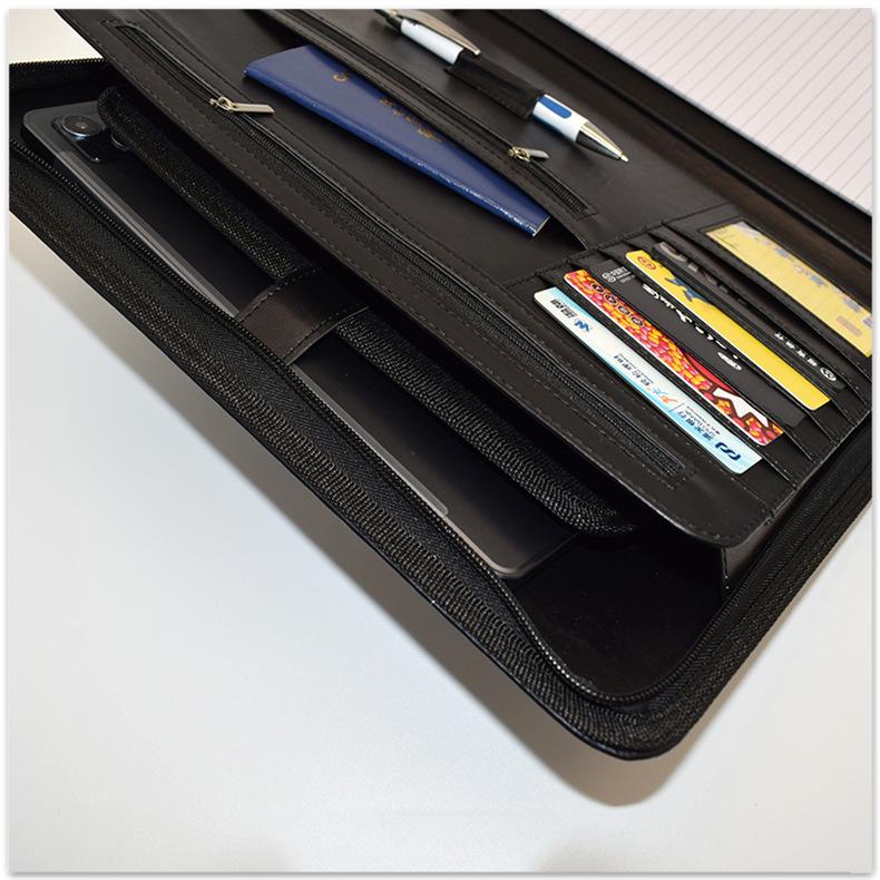 PU Business Multifunktions-Managermappe für Verhandlungen und Dokumentenunterzeichnung