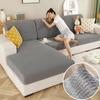Elastischer weicher Sofa-Sitzkissenbezug, Winter-Jacquard, Anti-Staub-Dekor, Couchbezüge, Ecksofa-Schonbezug für Wohnzimmer, Haustiere