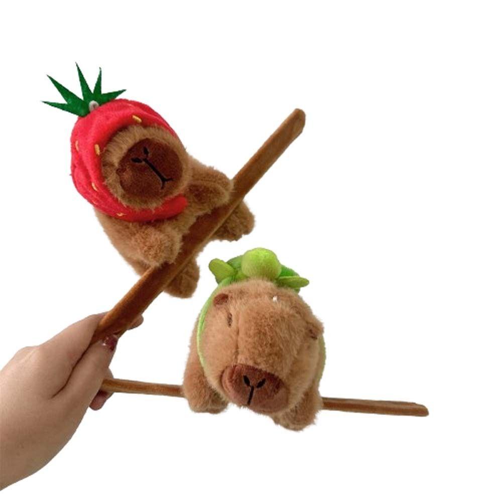 

Капибара Капибара Slap Браслет Имитация Капибары Плюшевый Браслет На Запястье Домашний Декор