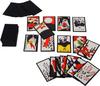 Hanafuda Genroku גימור בטנה מקורי 88 Koi Koi Oichokabu 48 שטרות במארז פלסטיק תוצרת יפן אנג'ל קלפי משחק HAGE