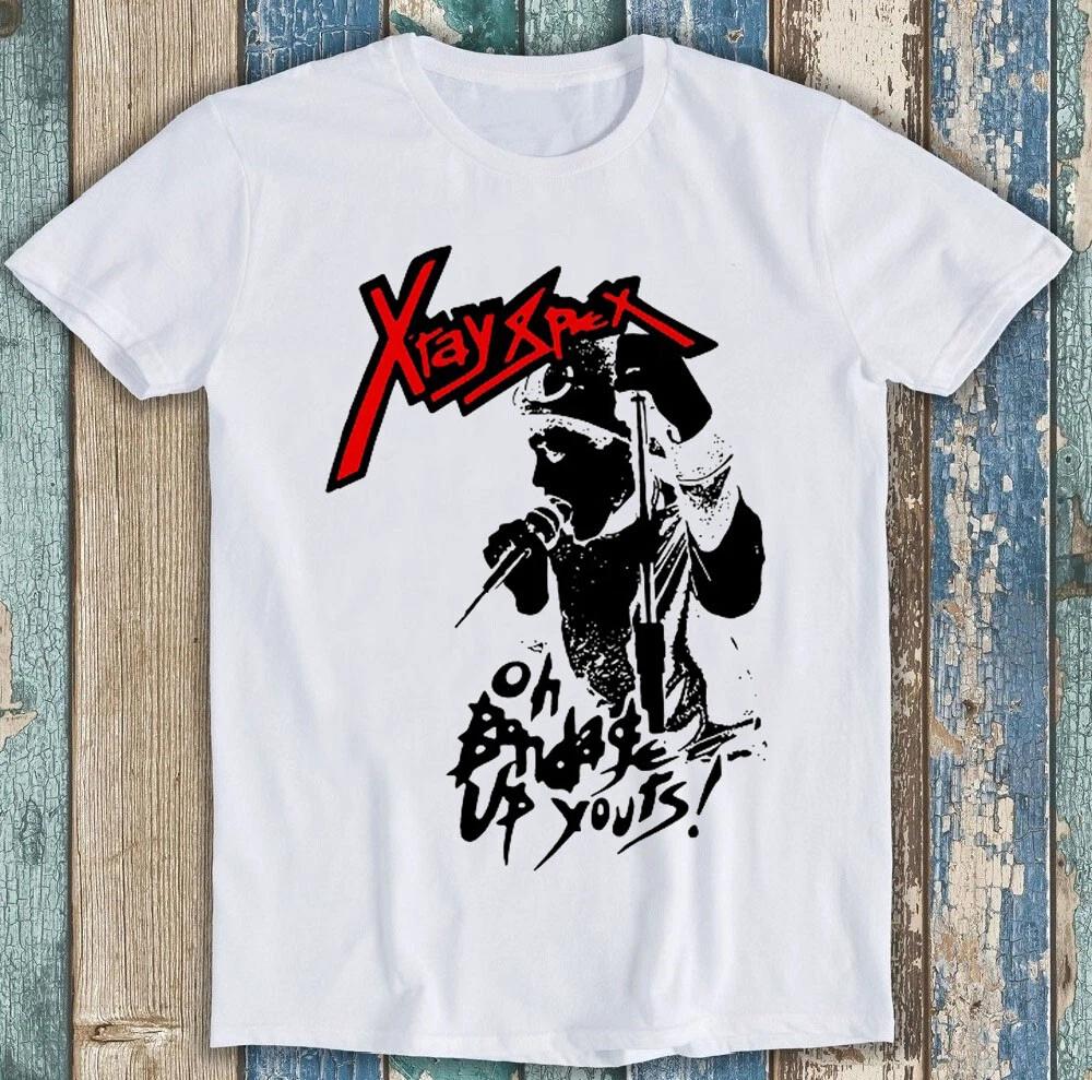 Xray Spex Oh Bondage Up Yours Музыкальная Группа Смешной Подарок Футболка T Shirt M1714 M