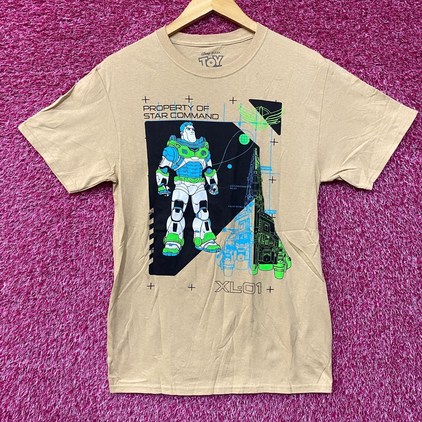 Disney Toy Story Buzz Lightyear Star Command T-Shirt XL