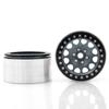Aluminiumlegering Hjul Fälg Beadlock Röd Hjul Fälgar Nav 4st 2.2tum 65*36mm Ersättning för Trax4 Trax6 Axial Scx10 Rr10 Fjärrkontrollbil