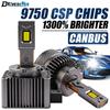 2PCS D1S D3S LED Car Headlights HID Bulbs 300W D2S D4S D8S D2R D4R Lamp Canbus No Errors Auto Light Cool White 6000K 12V 24V