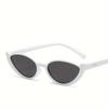 Kvinner Nye Small Cat Eye Solbriller Kvinner Menn Trendy Vintage Shades Eyewear Kjøring Sykkel Solbriller Halvramme solbriller