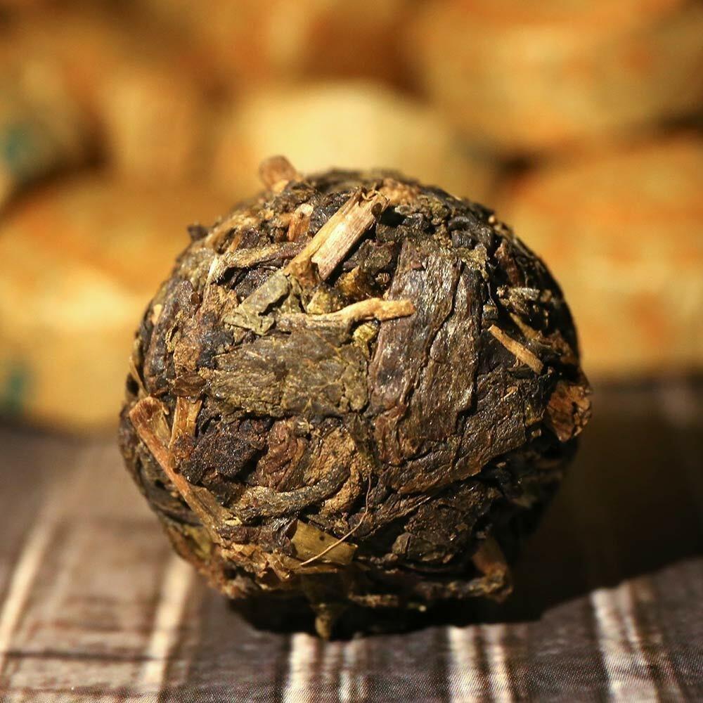 Laocang Mini Raw Pu'er Tuocha Glutinous Rice Aroma Sheng Puer Tea Cake