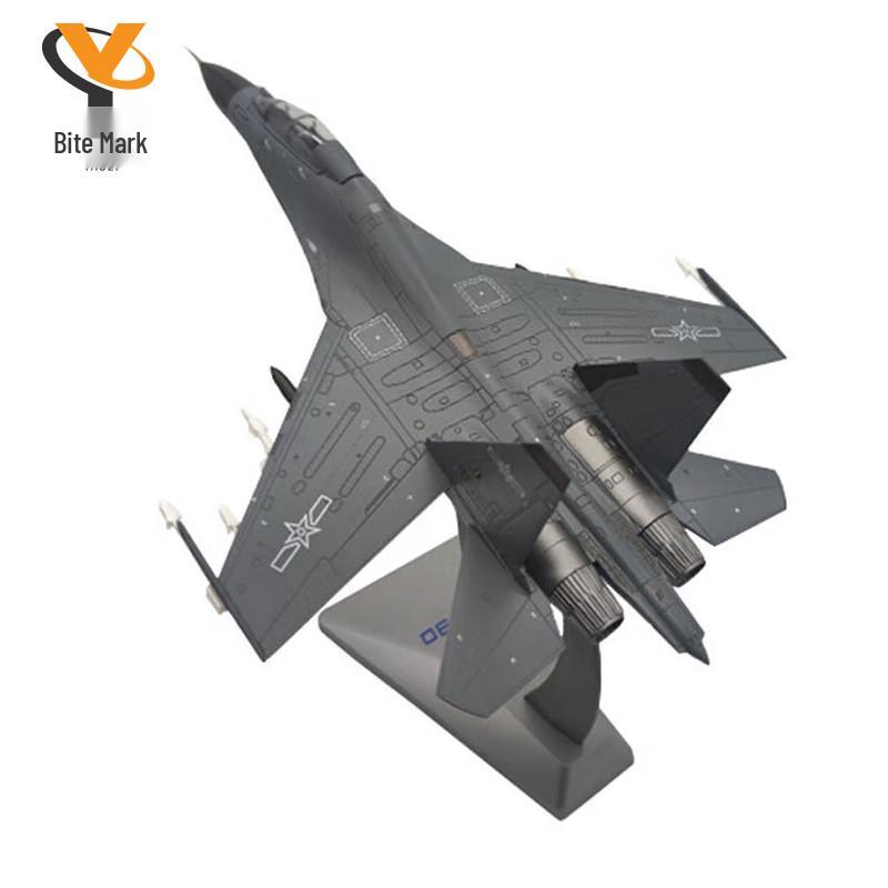 Alloy Su-30MKK Fighter Jet Model 1:72