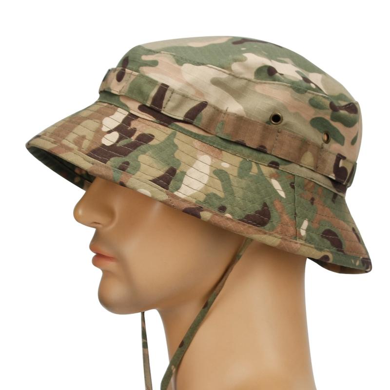 Cappello da Sole da Caccia, Cappellino Mimetico da Esterno, Cappelli a Secchiello da Pescatore per Escursionismo