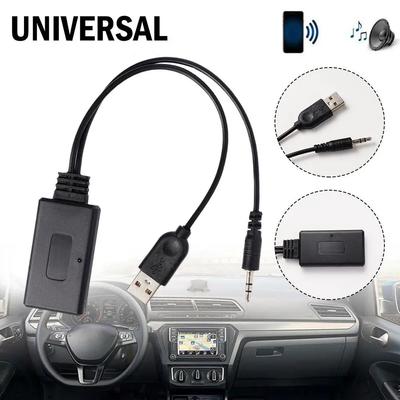 Bluetooth Radio Cable Adapter Universal Car Aux Bluetooth Music Audio Receiver Car Charger Adapter For BMW E90 E91 E92 E93