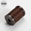 90M 0,5 mm Rond Gewaxt Garen voor Leerbewerking Naaien DIY Sieraden Handgemaakt Gevlochten Polyester Koord Wax Gecoate Koorden