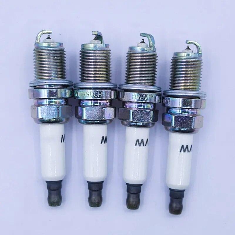 06H905601A 4-6ks Laser Platinum Zapalovací svíčka pro VW 1.8T 2.0T 06H905621 101905631 06H905601B 06H905611 101905631H PFR7S8EG