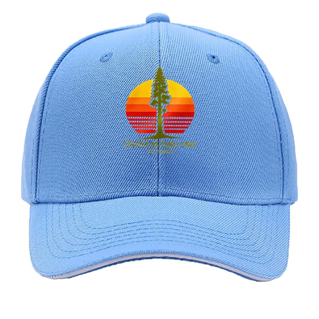 Baseball Cap with Geometric Print Casual Sport Cap for Unisex Outdoor Activities FatherS Day Bir Sandwich Baseball Cap