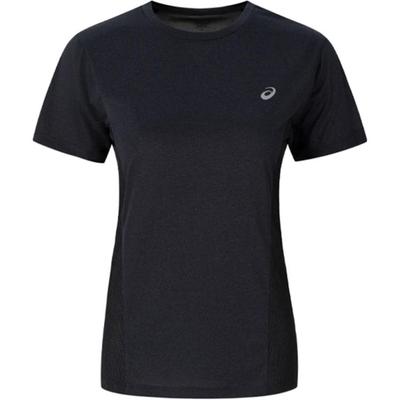 Moisture Wicking Quick Dry Reflective Running Short Sleeve T-Shirt Women Tops Black 2012D247-001