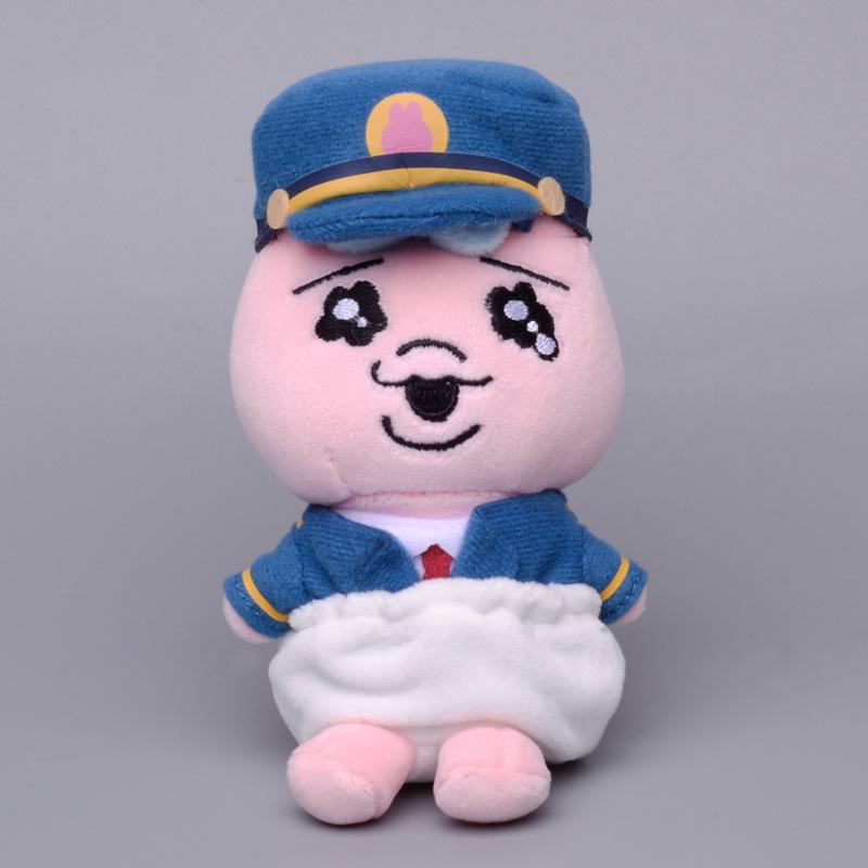 Rabbit Pants Head Plush Keychaintoy Cartoon Animal For Girls Accessory Backpack