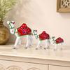 Handpainted Camel Showpiece Set of 3 for Home Decor Home Decor & Gift Purpose