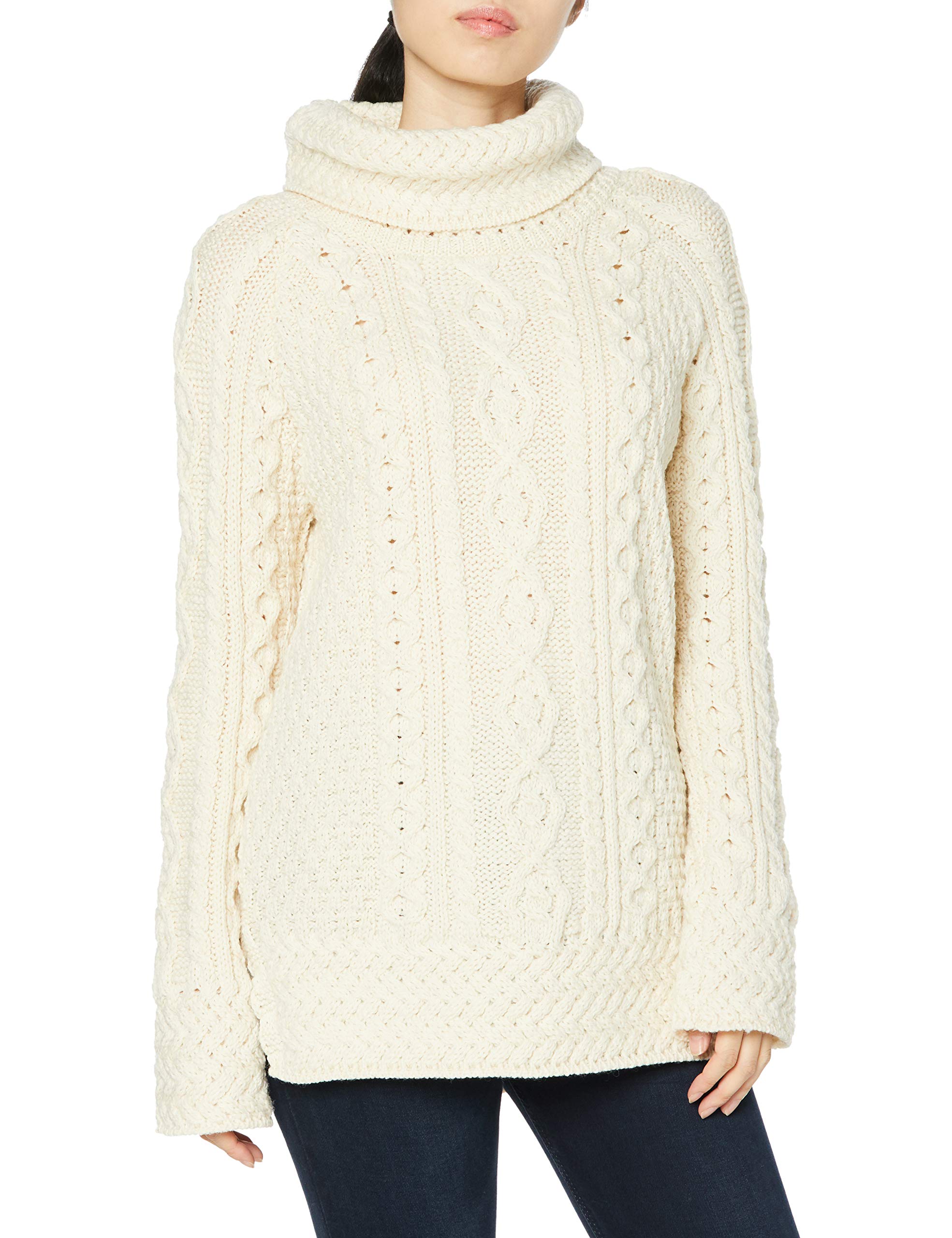 

Alan Woolen Mills A191 Vented Roll Neck Size Japanese Medium to Japanese size Jumper, Women s, 162, (equivalent M)