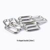 Underwear Adjustable Metal Buckle Bra Ring for DIY Clothing Accessories