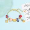 Stitch Cartoon Bead Bracelets For Kids And Adults Handmade Jewelry Gift Idea