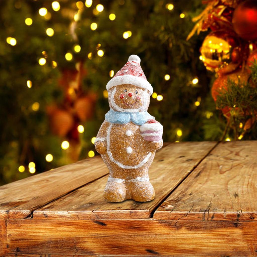 Figurky pro sváteční stolní dekoraci Keramická ozdoba