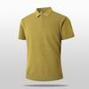Ice silk knitted sweater simple POLO shirt short-sleeved shirt polo shirt T-shirt shirt T-shirt for men