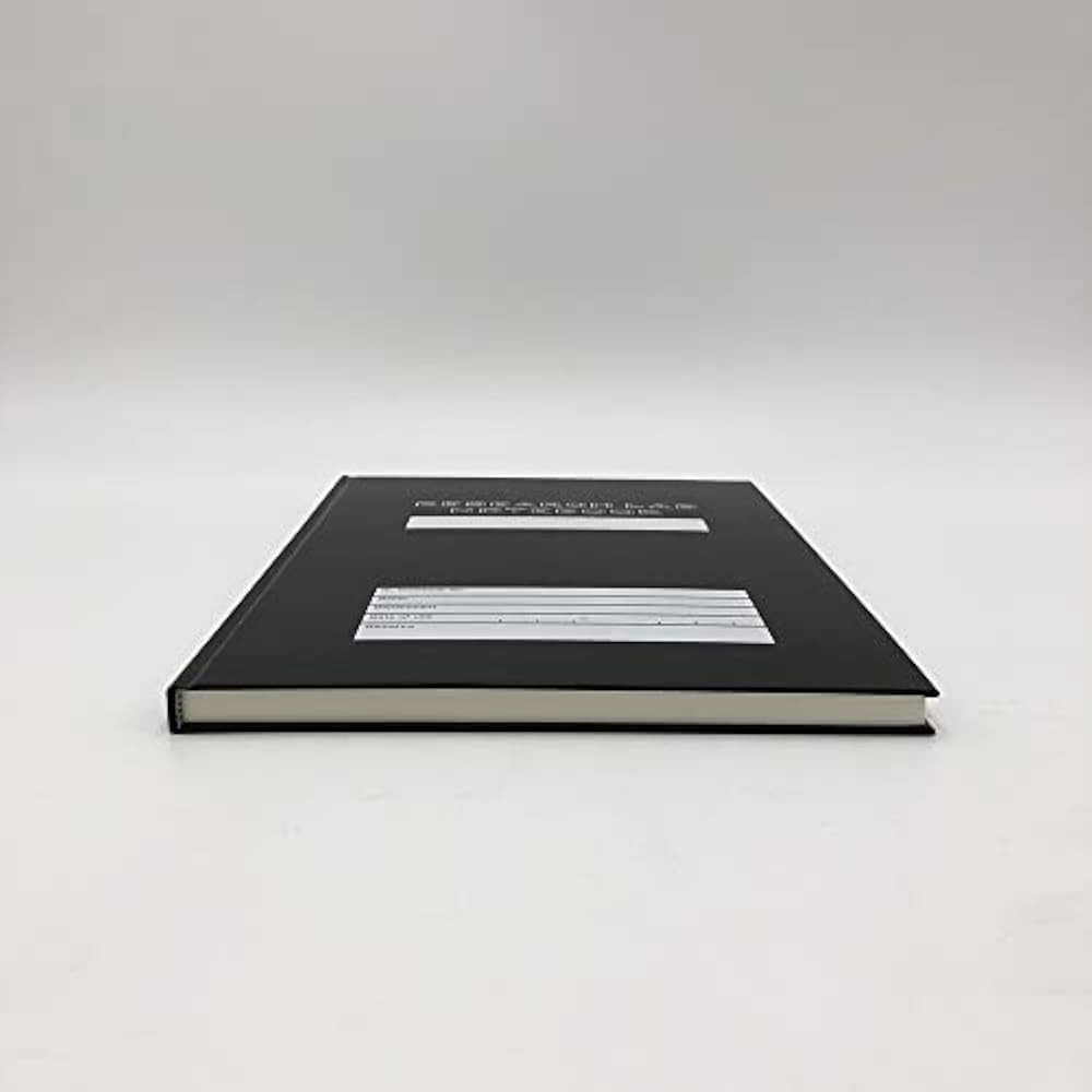 Kokuyo (KOKUYO) Notebook Research Lab Notebook for Research Records Hard Cover A4 80 Sheets - LB2...