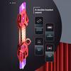 Children Glowing Lightsaber Toy with Special Sound Effects Multi-Color Light Up Longsword Realistic Handle Gift for Kids Role-Playing Fun