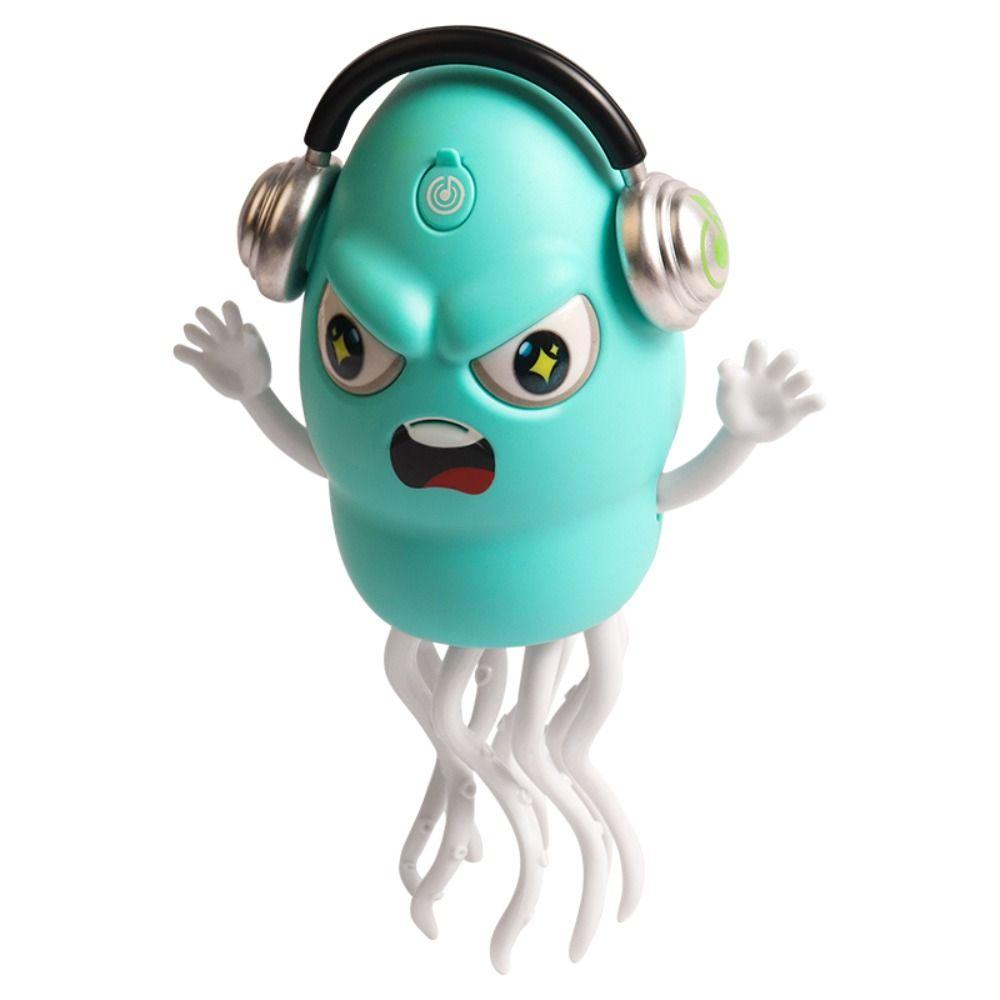 Simulation Electric Dancing Octopus Toy Interactive Walking Dancing Octopus  Birthday Gift