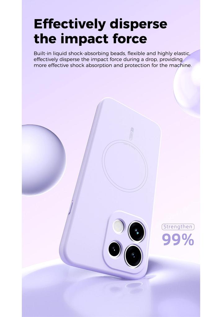 Xiaomi 17T PRO Magnetic Liquid Silicone Case for Honor 17 PRO MAX