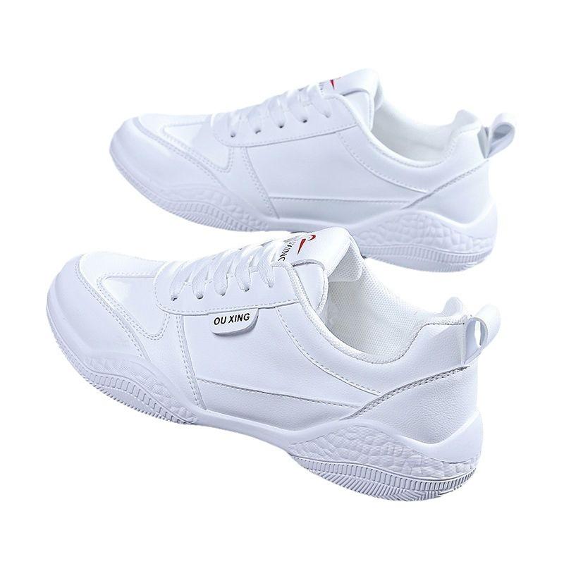 2025 Little White Shoes Women's Autumn New Soft-soled Soft-faced Lightweight Running Shoes Student Shishang Versatile Sports Board Shoes Women