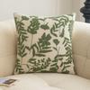 French Three-Dimensional Embroidered Pillow Cover Lamp Luxury High-End Bedside Pillow Square Tufted Living Room Sofa Cushion Cover