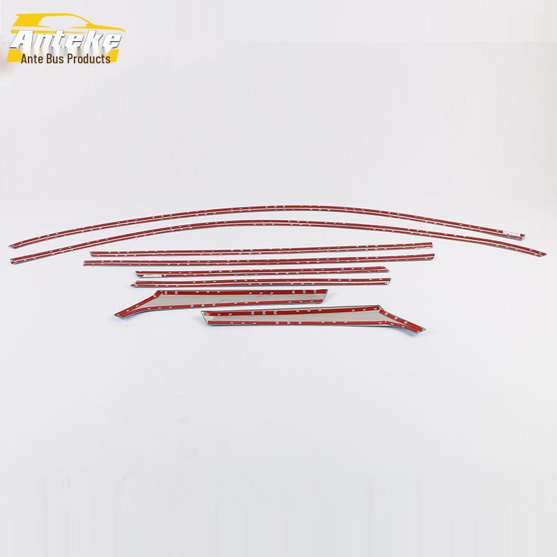 Song PRO Window & Body Glass Anti-Scratch Trim & Decorative Strip - 19 pcs Accessory Set