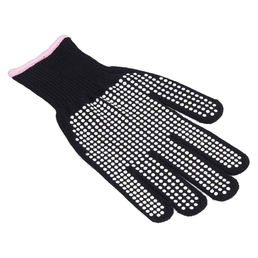 4Pcs Heat Resistant Gloves High Temperature Resistant Anti Scalding Mitts with Silicone Bumps