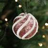 8cm Sequins Christmas Ball Pendant Cartoon Merry Christmas Tree Decor  Hotel Office Decor