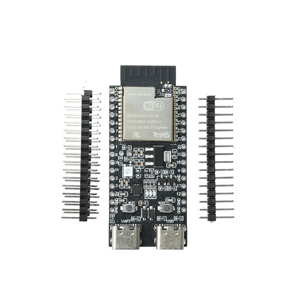 ESPC6-32-N4 WiFi 6 Bluetooth 5 Development Board with RISC-V32 High Performance Low Power for IoT Smart Home Industrial