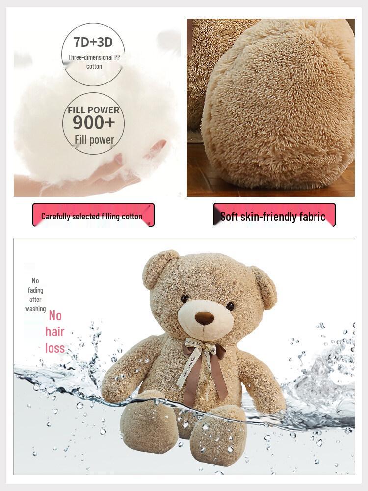 Extra Large Huggable Teddy Bear Plush Toy - Perfect Birthday Gift for Girls