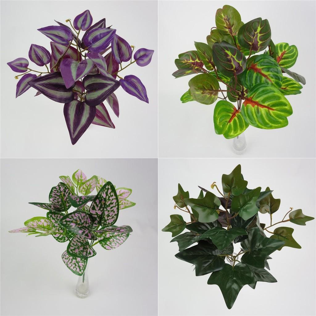 Ipomoea Batatas Sztuczna Ściana Roślinna Ulistnienie Z Łatwym Czyszczeniem Do Dekoracji Wnętrz