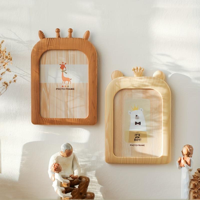 7-inch Photo Frame, Wall-mounted & Desktop Display, Simple Home and Office Decorative Ornament