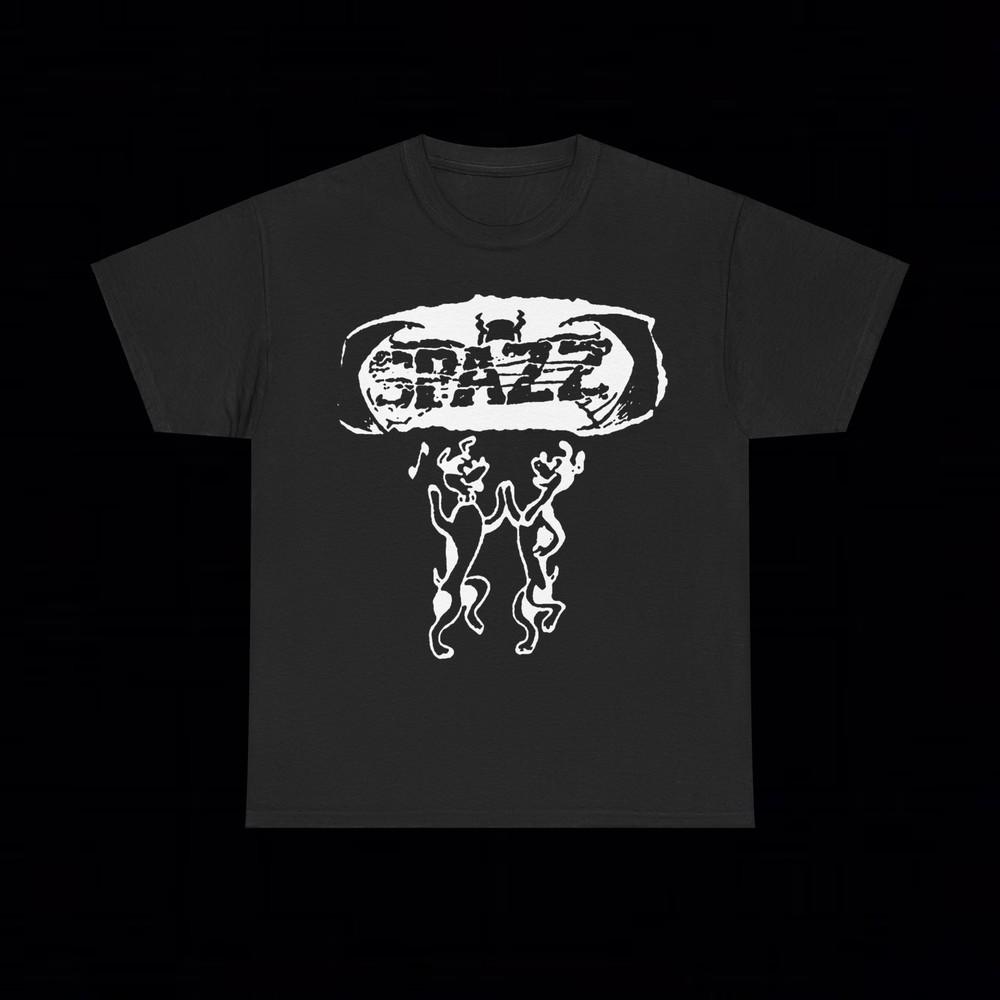 Spazz Power Violence Band T Shirt Crust Punk Grindcore Vintage Dystopia Goth Y2K Unisex T-Shirt XXXL