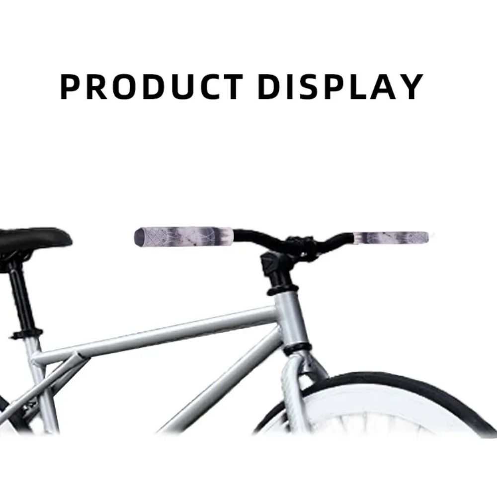 Anti Slip Rubber Bike Handlebar Grips Rubber Handle Cover Extended Bike Grips  Comfortable