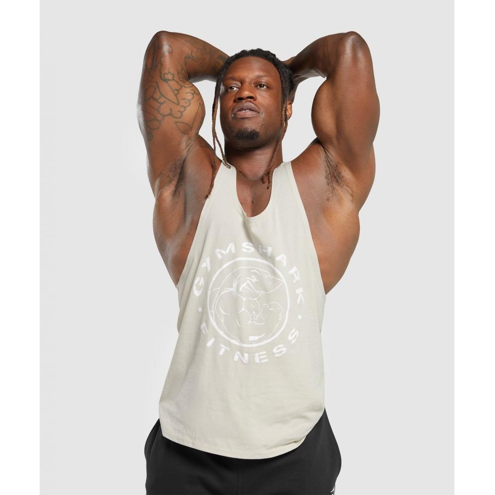Gymshark Legacy Stringer Pebble Grey A5a3a Gb7p