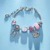 Pan's KT Cat Parent-Child DIY Beaded Bracelet - Cute Cartoon Christmas Gift