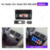 9-Inch Matte Black Android Navigation Frame Kit for Honda Civic EK9