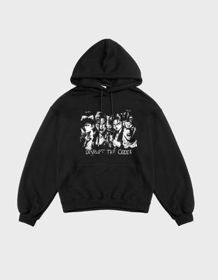 Sp Cartoon Hoodie Black
