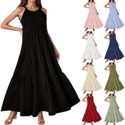 Women's Summer Casual Fashion Suspender Sleeveless Dress