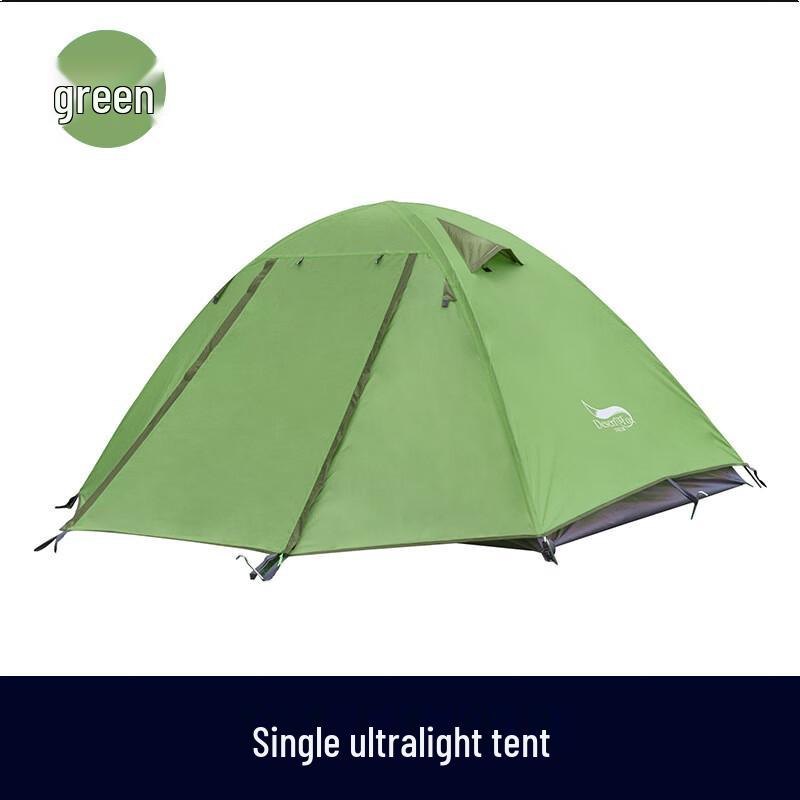 OEING Outdoor Single Person Double-Layer Camping Tent