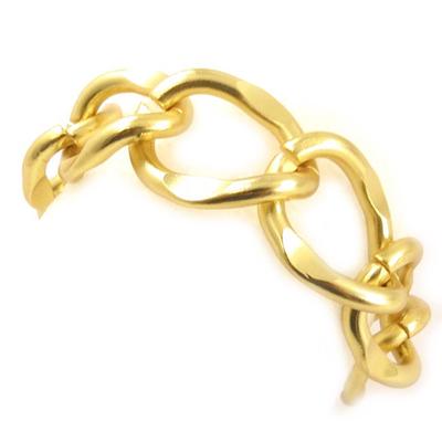 [C6628] - Designer Bracelet 'DV - Brute Beauty' Golden Brown