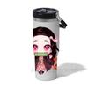 30oz Anime Portable Car Cup Stainless Steel Thermos Cup with Straw Travel Sport Water Bottle Handle Cover Coffee Vacuum Flask