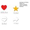 Car Stickers Personalized Waterproof Rear Window Decals Creative Social Media Design Easy to Apply And Remove No Residue Funny Traffic Meme Decor
